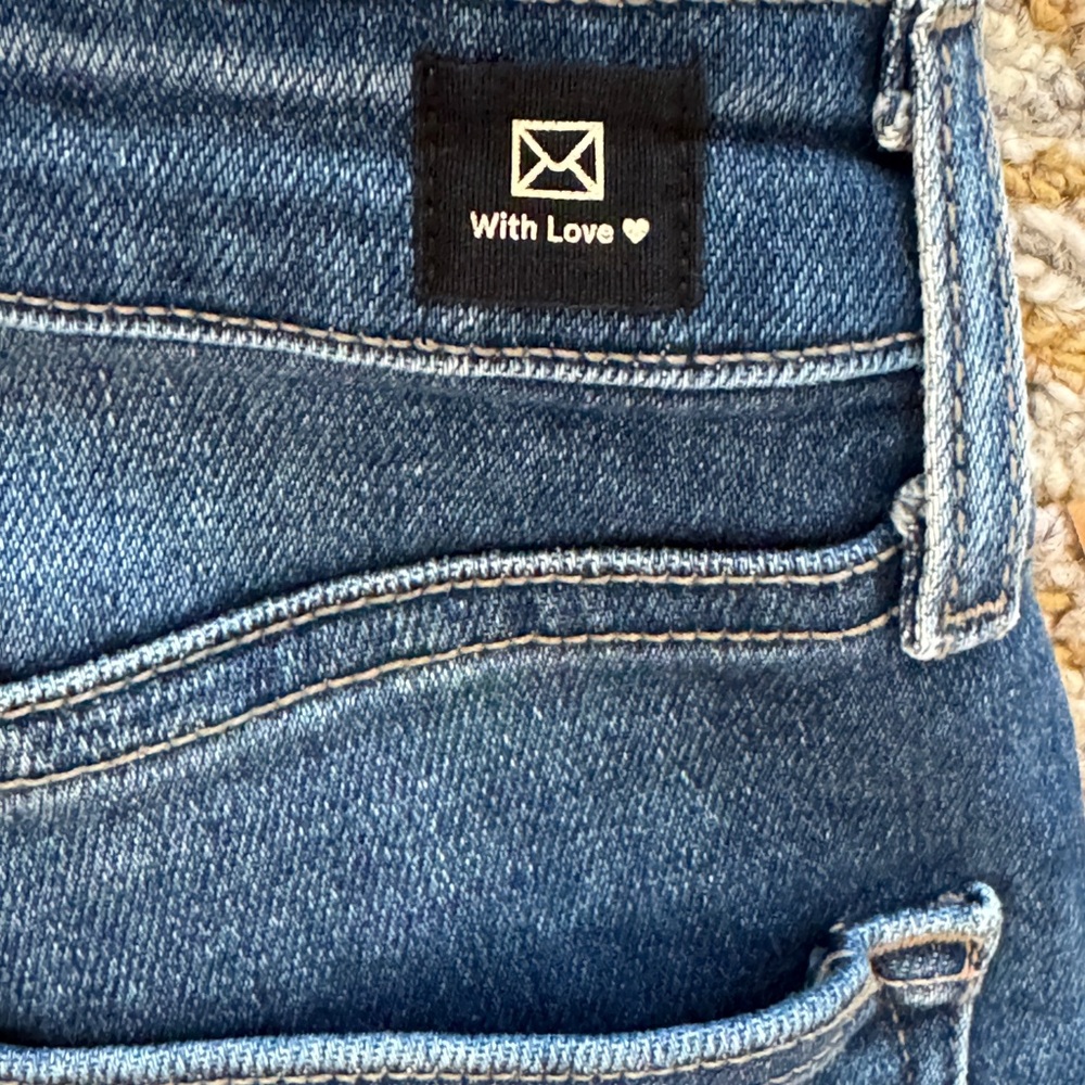 L.T.J. Letter to Juliet Siena Los Angeles Blue Straight Leg Ankle Women's Jeans - Picture 12 of 14